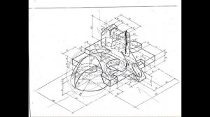 Почему важны осевые линии в черчении? Черчение для абитуриентов, школа Александры Асейкиной