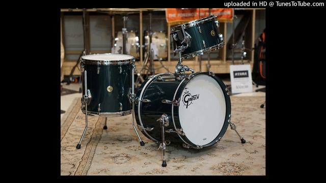 Gretsch 12/14/18" USA Custom Drum Set - Cadillac Nitron Green Gloss смотреть онлайн