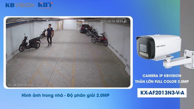 [Demo] Camera IP FULL COLOR KX-AF2013N3-V-A смотреть онлайн
