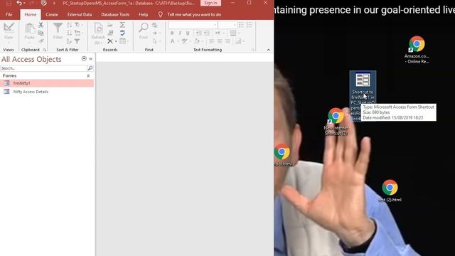 MS Access Form Loads on PC Startup - Nifty Access смотреть онлайн