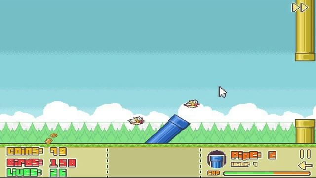O TIRO CERTEIRO! :0 Flappy defense смотреть онлайн