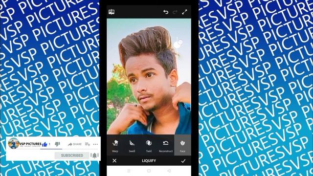 Hair And Face Editing In Mobile ||VSP PICTURES || Adobe Photoshop Fix Tutorials смотреть онлайн