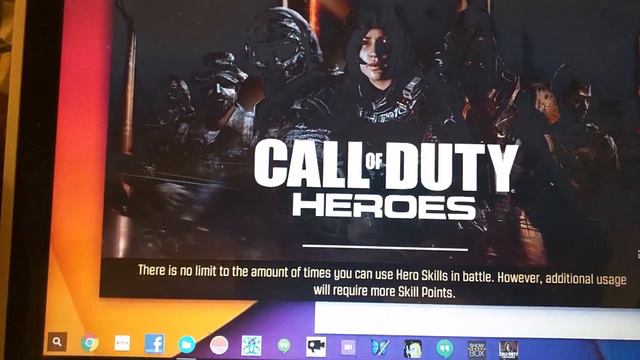 Call of Duty Heros Android App on Chromebook смотреть онлайн