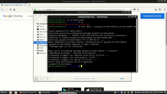 Installing Chrome in Debian 10, Ubuntu 18.04, Linux Mint 19.02 and other Debian Based Distributions смотреть онлайн