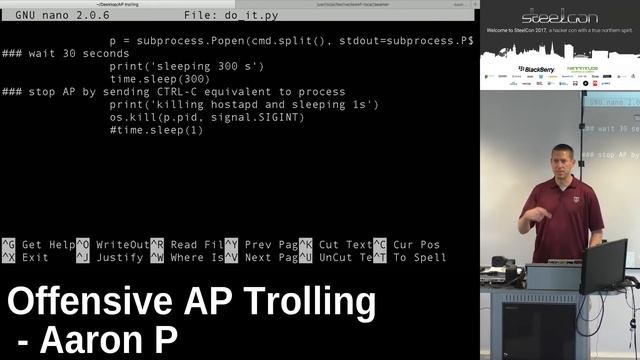 Lightning Talk: Offensive AP Trolling by Aaron P смотреть онлайн