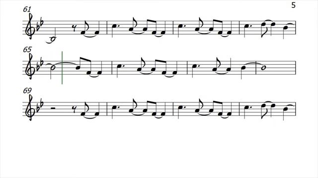 The Ghost In You Violin Sheet Music Backing Track Play Along Partitura смотреть онлайн