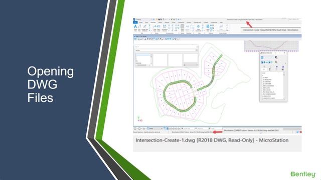 Working with DWG files in MicroStation - Part 2: Opening DWG Files смотреть онлайн