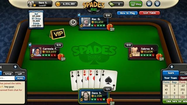 SPADES PLUS 3 WAY CHEAT смотреть онлайн
