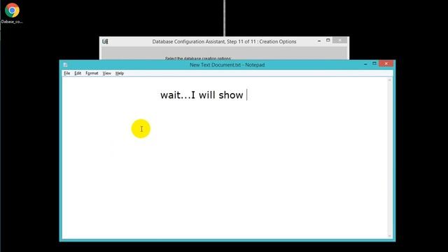 Oracle 11g Create new database смотреть онлайн
