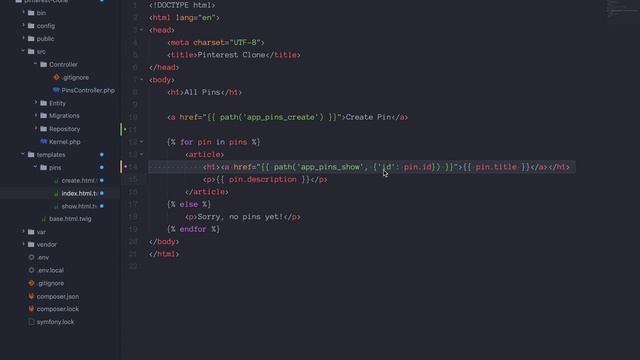 Tutoriel Symfony 5 - 38 - Ajout de liens de navigation смотреть онлайн