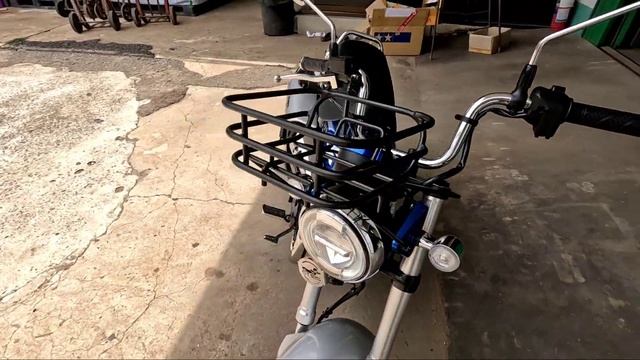 honda dax 125 ติดตั้งตะกร้าหน้ารถ และ กันลายตัวถัง смотреть онлайн