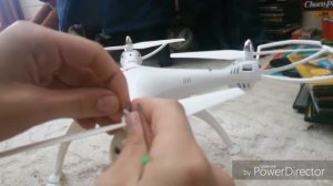 Починка квадрокоптера zuma x8w