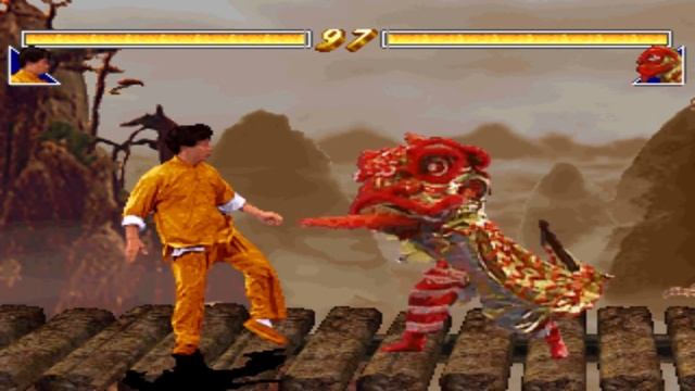 Jackie Chan: The Kung-Fu Master [Arcade] - play as Jackie Chan (Five Animal Fist) смотреть онлайн