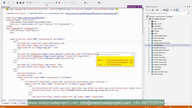 Online Asset Monitoring System - ASP.NET + C# + SQL Server, Installation Demo смотреть онлайн