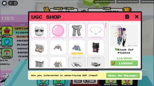 NEW ALL WORKING DANCE FOR UGC CODES 2024 - ROBLOX DANCE FOR UGC CODES