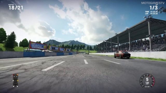Next Car Game Early Access Pre-Alpha - Tarmac Race 24 Cars Gameplay смотреть онлайн