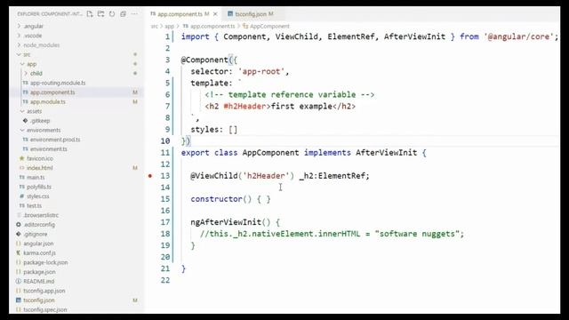 Part 9: Angular 13 @ViewChild. How to use Examples and comparison against simple html / javascript. смотреть онлайн