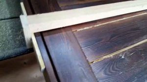 Восстановление рассохшейся двери.