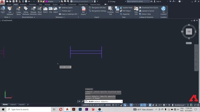 Autocad window block | Lesson 13 | Sinhala смотреть онлайн