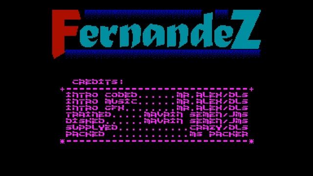 Fernandez Crack Intro - Digital Worlds [#zx spectrum, zxaaa.net, zxdemo.ru] смотреть онлайн