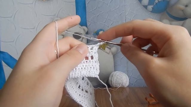 Одежда для кукол крючком. Платье с рюшами.Одежда для кукол крючком. Платье с рюшами. смотреть онлайн