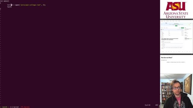 pwn.college - Kernel Security - Privilege Escalation смотреть онлайн