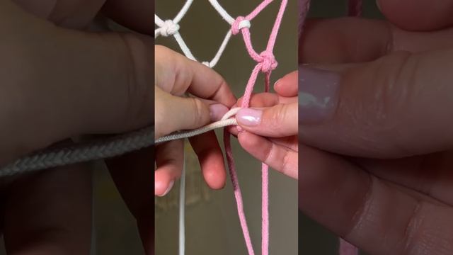 Урок по созданию Шкотового узла. #макраме #macrametutorial #macrame смотреть онлайн
