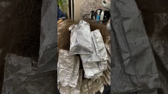 Техника Shatush с длинной растяжкой смотреть онлайн