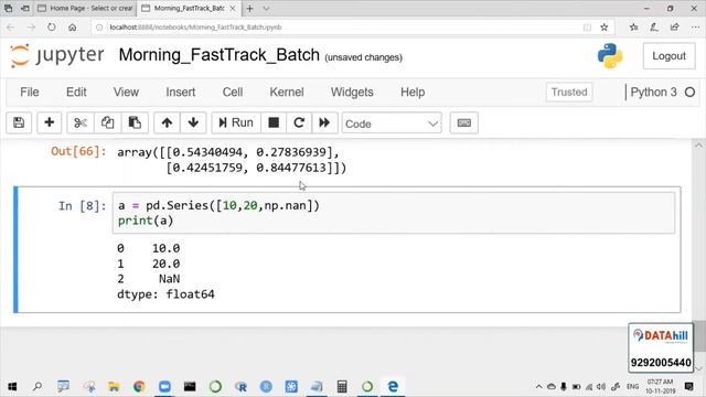 05 Pandas with Python by Srinivas Reddy DATAhill Solutions смотреть онлайн
