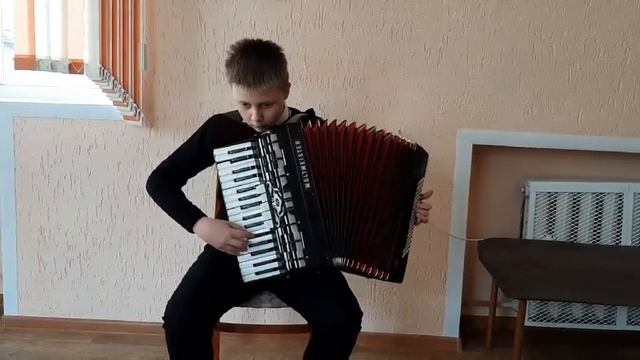 Касюк Даниил. Рус.нар.песня."Мужик пашеньку пахал" обр. Л.Смеркалова смотреть онлайн