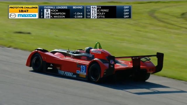IMSA Prototype Challenge 2017. Race 1 Canadian Tire Motorsport Park. Gary Gibson Crash смотреть онлайн