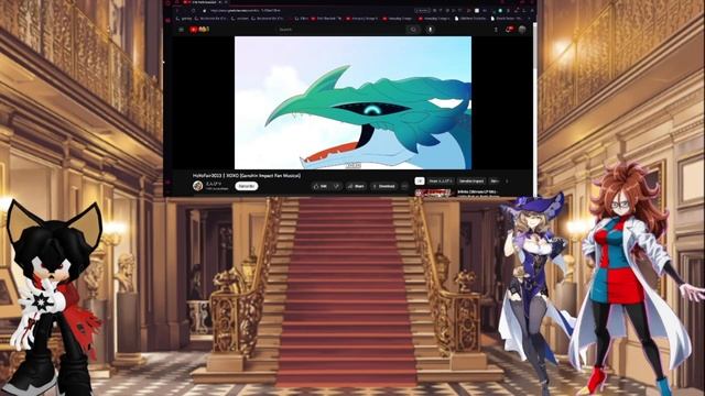 2 Waifus And A Vampire React To 3 Genshin Impact Musicals смотреть онлайн