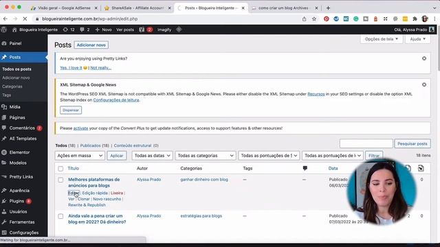 ? COMO COLOCAR ANÚNCIOS NO WORDPRESS – ADSENSE, BANNERS (FÁCIL) смотреть онлайн