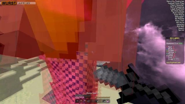 Wurst Client Destroying Hypixel смотреть онлайн