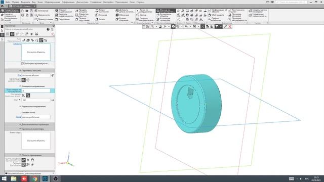 Компас 3D V19. Создание "Колесо" для игрушки Land Cruiser Prado для печати на 3D FLYING BEAR GHOST смотреть онлайн