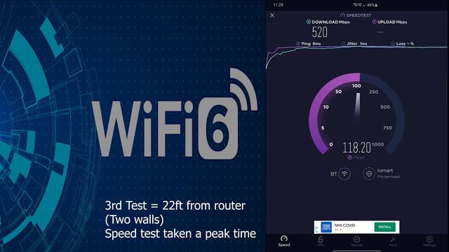 Speed Test WiFi 6–WiFi 5 vs. WiFi 6 Speed Comparison Test | ASUS GT-AX11000 смотреть онлайн