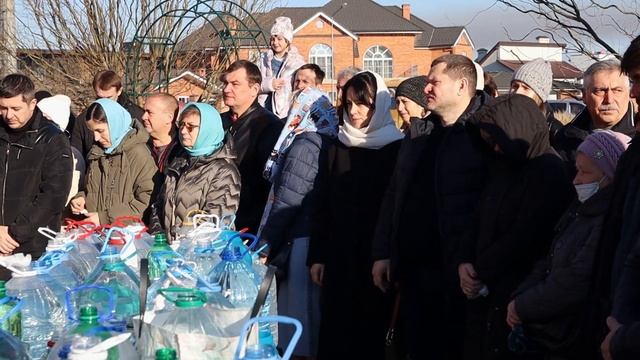 Великое освящение воды в праздник Крещения Господня 19 01 23 смотреть онлайн