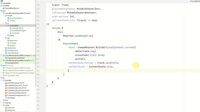 Building a Music Streaming App with Jetpack Compose and Firebase Part 5 - Track List UI смотреть онлайн