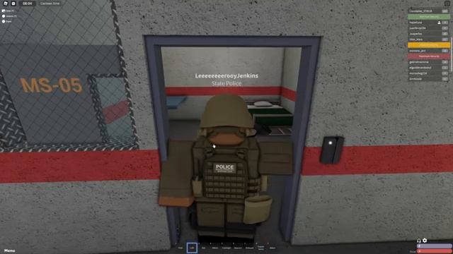 SECRET STATE POLICE TEAM AND FIRES! Roblox Jail RP смотреть онлайн