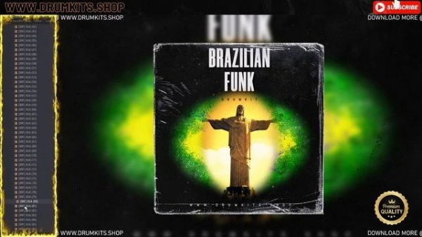 (FREE) Brazilian Funk Drum Kit 2023 | Free Drum Kit Download