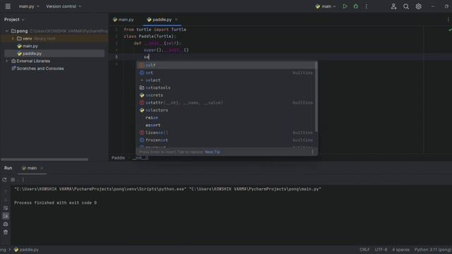 Recreating the iconic pong game (part 1) || #pythontutorial смотреть онлайн