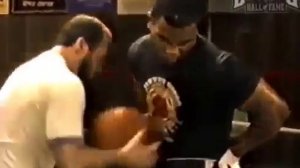 Тренировка Майк Тайсон