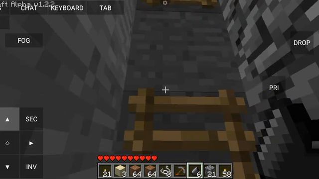 Показываю свою шахту в Minecraft alpha 1.2.2b @MagistrYoda1987 смотреть онлайн