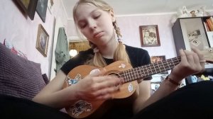 Лёгкая песня на укулеле🎸✨ без слов