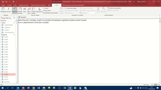 Requête Access SQL group by 06 смотреть онлайн