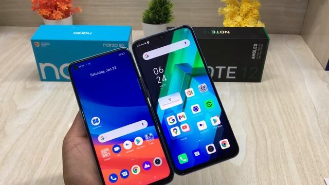 Realme Narzo 50 ? Infinix Note 12 ⚡ Unboxing || Comparison || Camera || Price || Full Details ? смотреть онлайн