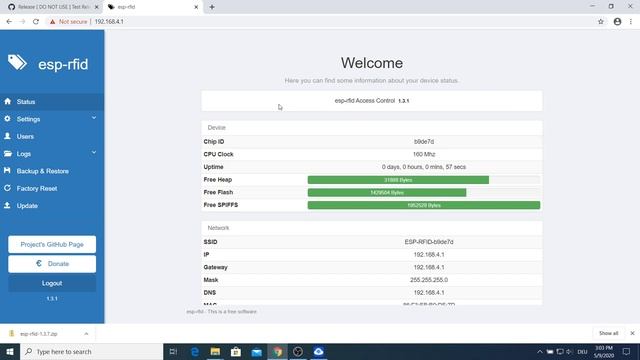 DIY RFID reader or RFID keypad using ESP-RFID on esp8266 and MQTT for Home Network integration смотреть онлайн