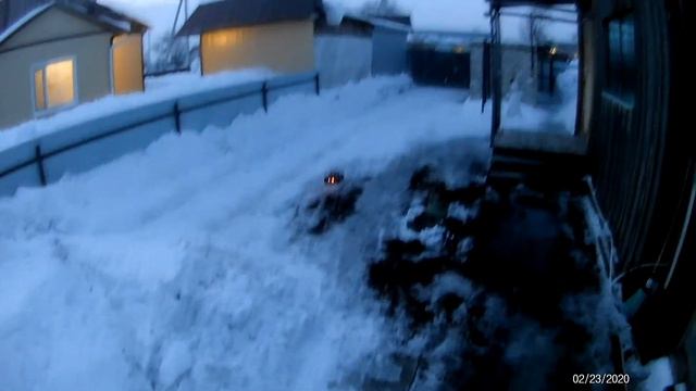 зимняя покатушка 23 февраля на S Max 1:16 смотреть онлайн