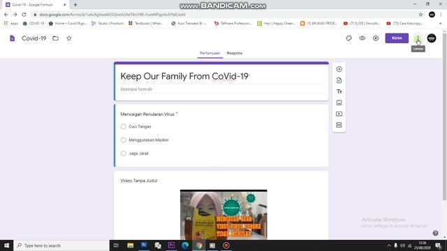 Cara Mudah Menyimpan File Dari Google Docs/ Form ke PDF смотреть онлайн