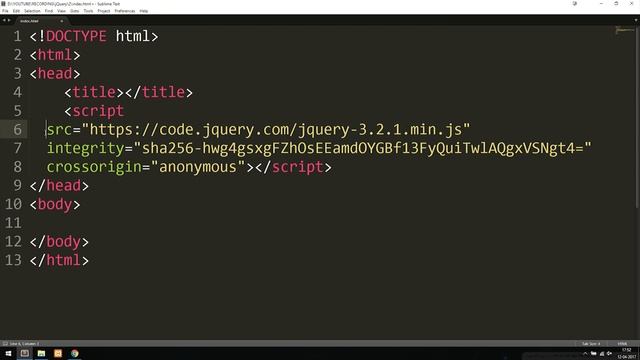 2: How to add jQuery to your website | Learn jQuery | jQuery tutorial смотреть онлайн